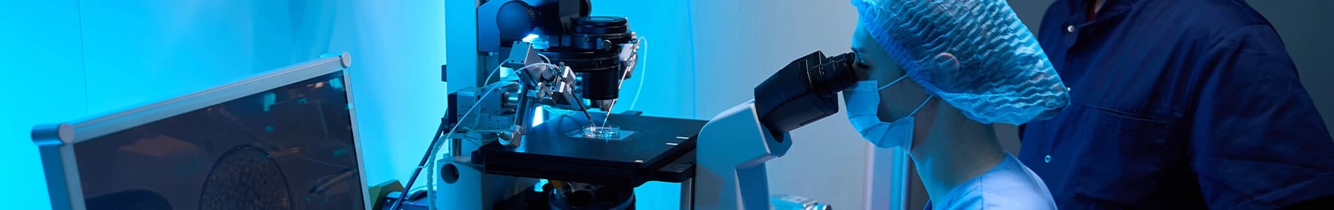 A futuristic forensic lab with glowing screens and digital crime-solving tools.